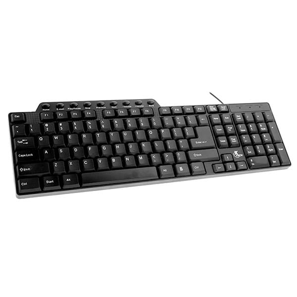 XTK-160E-2 Keyboard XTech English Multimedia Keyboard (XTK-160E) - Image 1